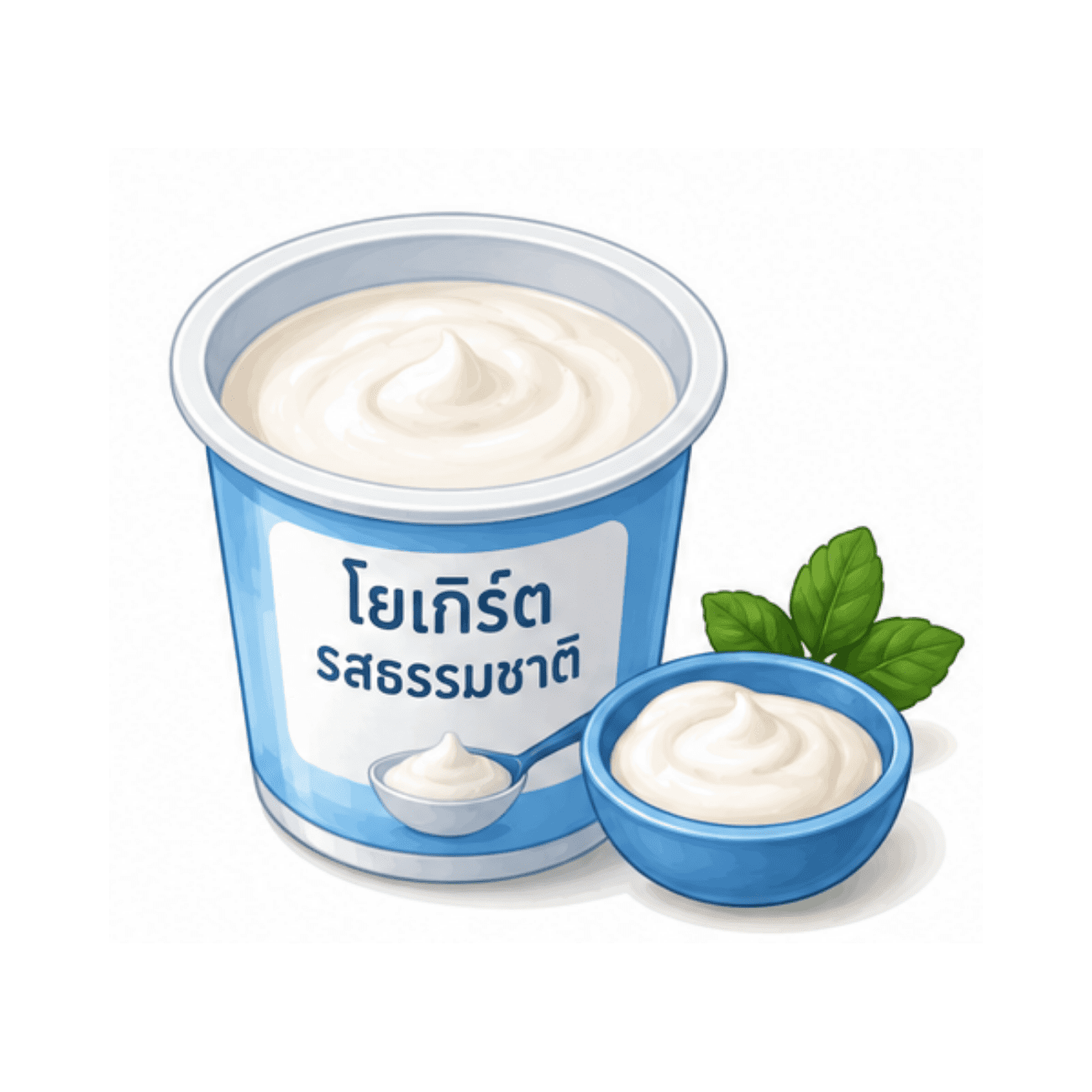 โยเกิร์ตรสธรรมชาติ